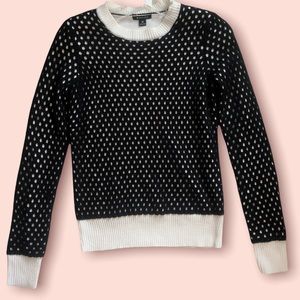 Black & White Sweater - I Heart Ronson